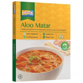 Indian Aloo matar vegetarian dish 280g