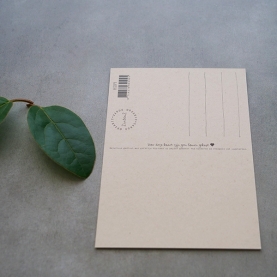 Carte postale durable