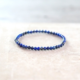 Bracelet avec pierres Lapis lazuli