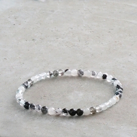 Bracelet with tourmaline stones