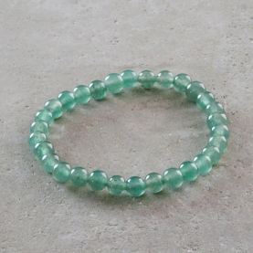 Bracelet with aventurine stones