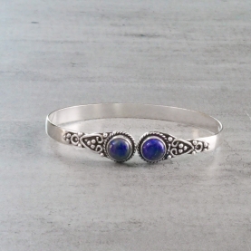 Bracelet pierres Lapis lazuli