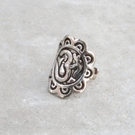 Ethnic OM design ring adjustable