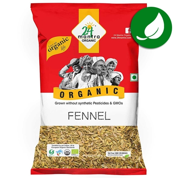 Fennel seeds saunf organic Indian spice 100g