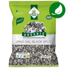 Organic black beans split urid dal chilka 500g