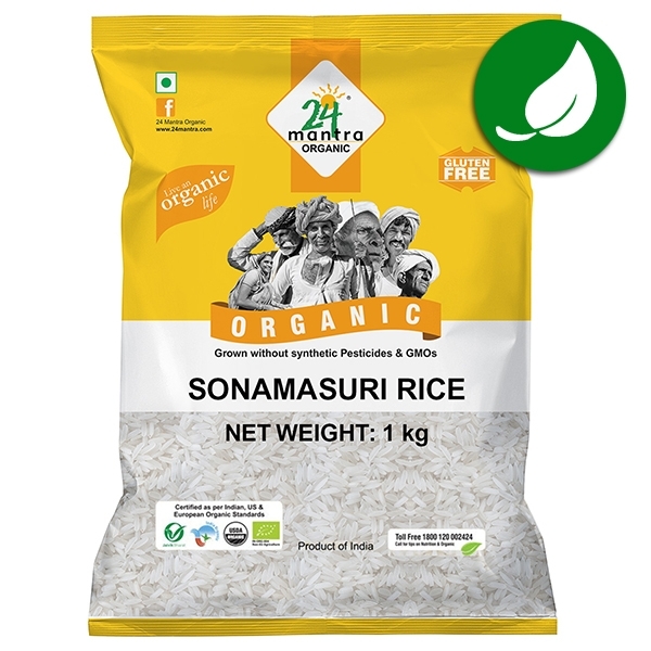 Indian Sonamasuri rice premium organic 1kg