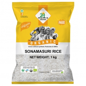 Riz Sonamasuri indien biologique