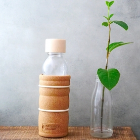 Vitalwater bottle in glass and cork 500ml