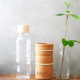 Vitalwater bottle in glass and cork 500ml