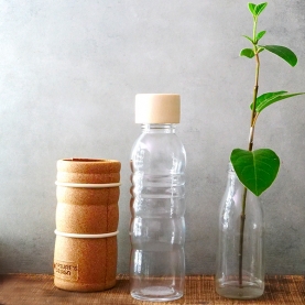 Vitalwater bottle in glass and cork 500ml