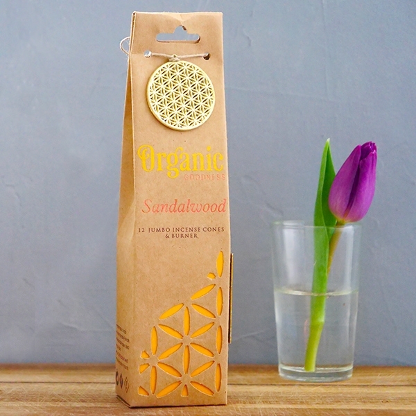 Encens cône indien Organic goodness Santal