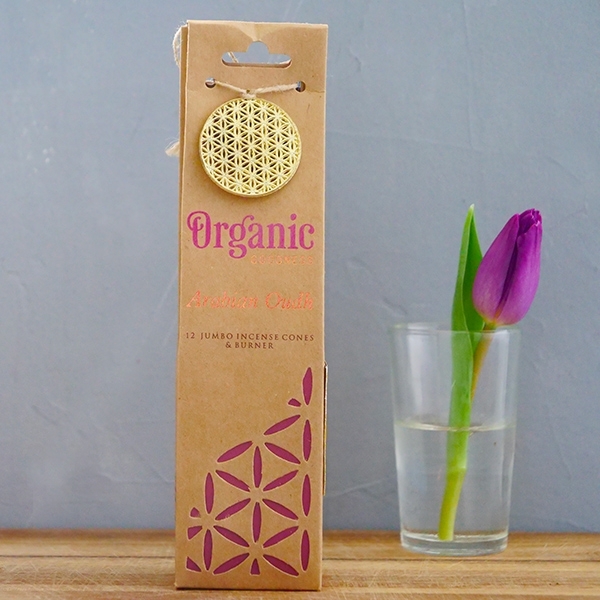 Encens cône indien Organic goodness Oudh 72g