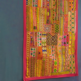 Indian handicraft wall hanging patchwork