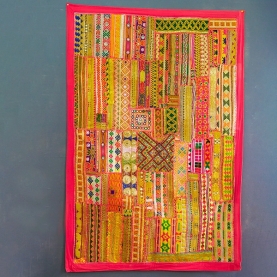 Indian handicraft wall hanging patchwork