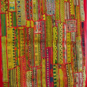 Indian handicraft wall hanging patchwork