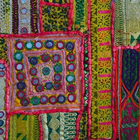 Indian handicraft wall hanging patchwork