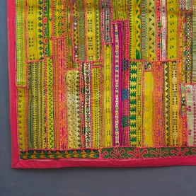 Indian handicraft wall hanging patchwork