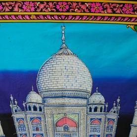 Indian painted wall hanging Taj Mahal