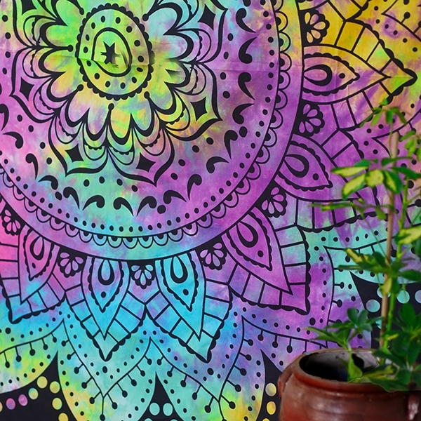 Tenture murale mandala Bhishma