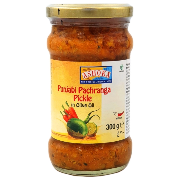 Pickle Punjabi pachranga achars medium spicy 0.3kg