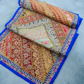 Tissu mural indien artisanal