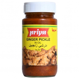 Pickles ou achars indiens au gingembre épicés 0.3kg