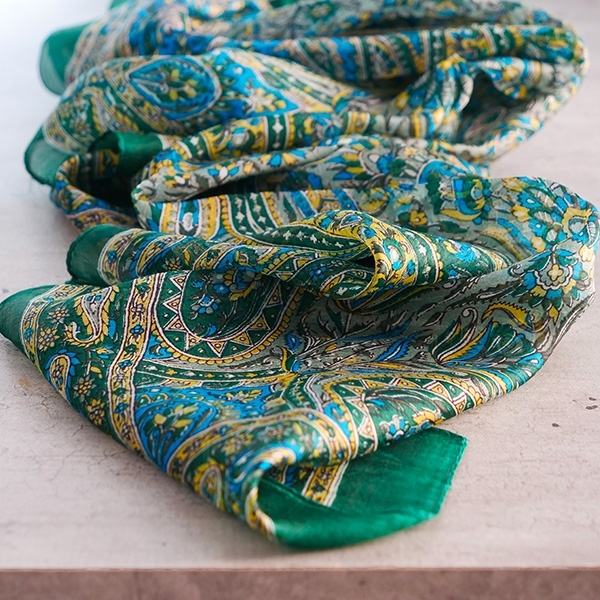 Pankaj Boutique Foulard Indien Soie Foulard Indien En Pure Soie