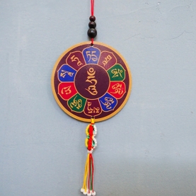 Mobile Buddha and Dorje pendant