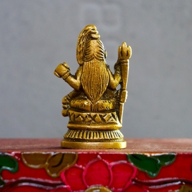 Indian hindu god Shiva brass statue