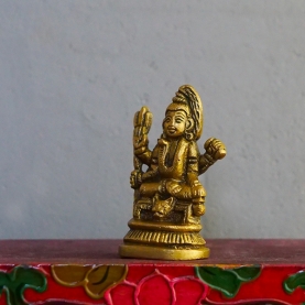 Indian hindu god Shiva brass statue