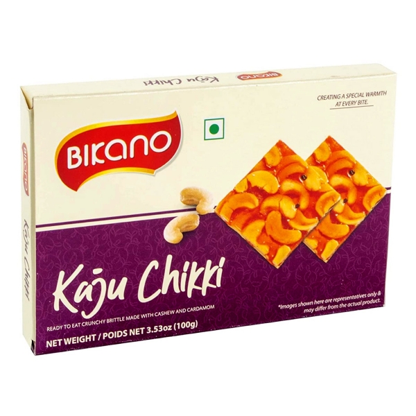 Biscuit indien nougatine à la noix de cajou 100g