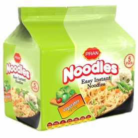 Easy instant noodles vegetable flavour x5