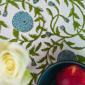 Indian handcrafted printed table cover