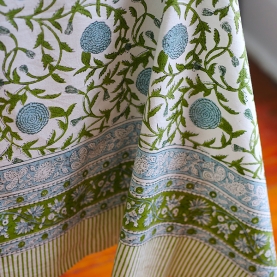Indian handcrafted printed table cover