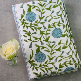 Indian handcrafted printed table cover