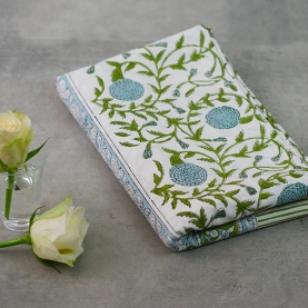 Indian handcrafted printed table cover
