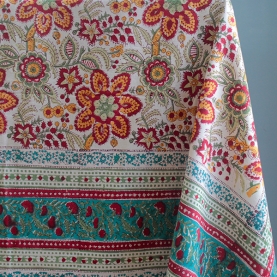 Indian handcrafted printed table cover