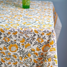 Nappe indienne artisanale