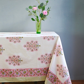Indian handcrafted printed table cloth