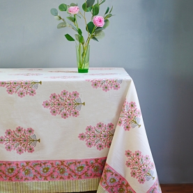 Indian handcrafted printed table cover