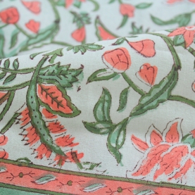 Indian handcrafted printed table cover