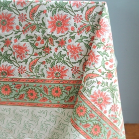 Indian handcrafted printed table cover