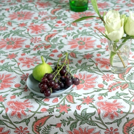 Indian handcrafted printed table cloth