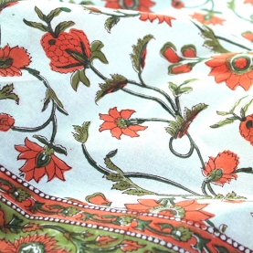 Indian handcrafted printed table cover