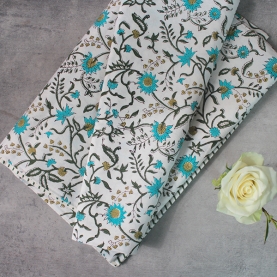Indian handcrafted printed table cover
