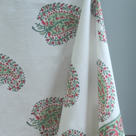 Indian handcrafted printed table cover