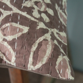 Indian cushion cover Kantha