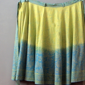 Jupe indienne imprimée coton