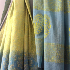 Jupe indienne imprimée coton