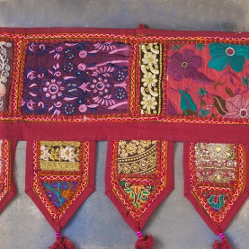Indian cotton door decoration Toran